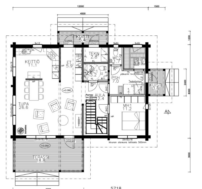 Kultainen Kaava Cottages Padasjoki Room photo
